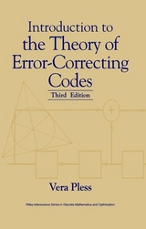 Introduction to the Theory of Error-Correcting Codes -  Vera Pless