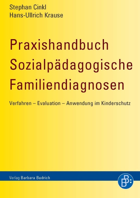 Praxishandbuch Sozialpädagogische Familiendiagnosen - Stephan Cinkl, Hans-Ullrich Krause