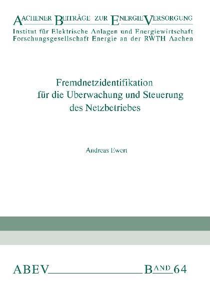 Fremdnetzidentifikation für die Überwachung und Steuerung des Netzbetriebes - Andreas Ewert