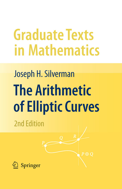 The Arithmetic of Elliptic Curves - Joseph H. Silverman