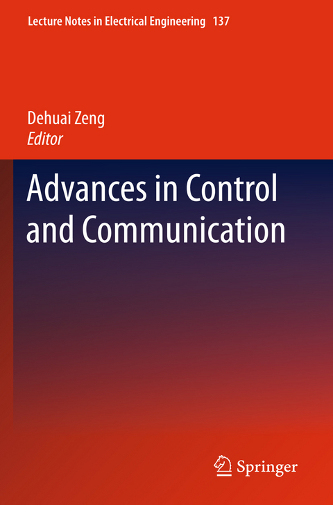 Advances in Control and Communication - 