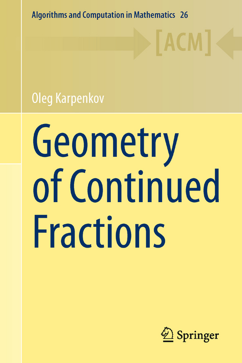 Geometry of Continued Fractions - Oleg Karpenkov