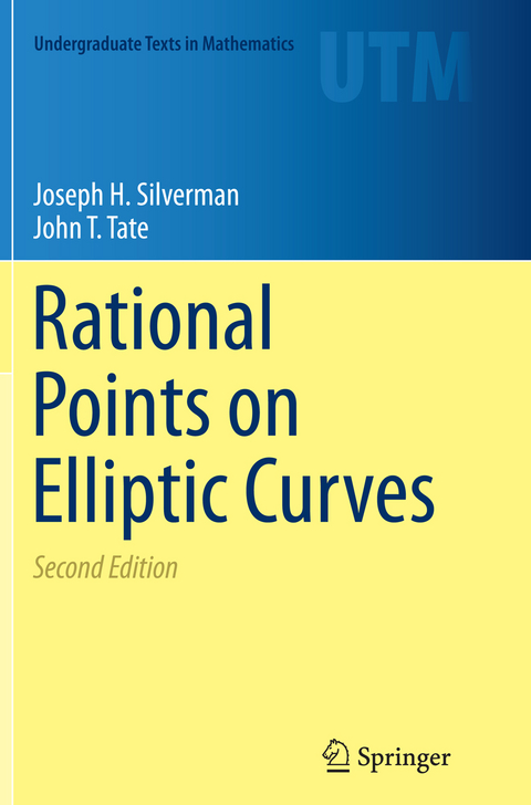 Rational Points on Elliptic Curves - Joseph H. Silverman, John T. Tate