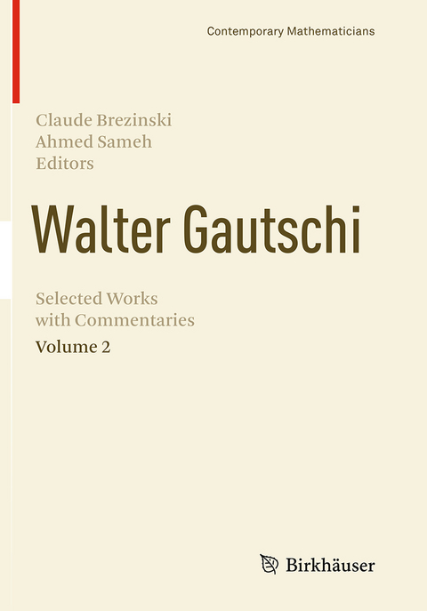 Walter Gautschi, Volume 2 - 