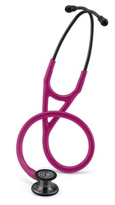 Littmann Cardiology IV Stethoskop komplett Smoke Edition - himbeerrot/raspberry