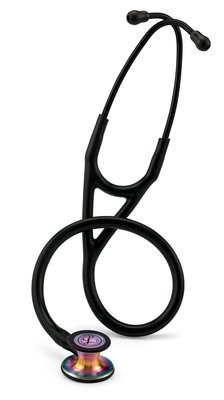 Littmann Cardiology IV Stethoskop komplett Rainbow Edition - schwarz/black
