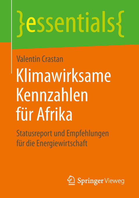 Klimawirksame Kennzahlen für Afrika - Valentin Crastan