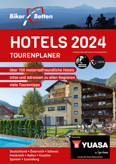 Bikerbetten Hotels 2024