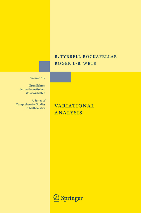 Variational Analysis - R. Tyrrell Rockafellar, Roger J.-B. Wets