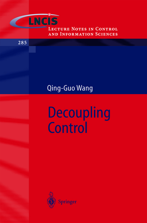 Decoupling Control - Qing-Guo Wang