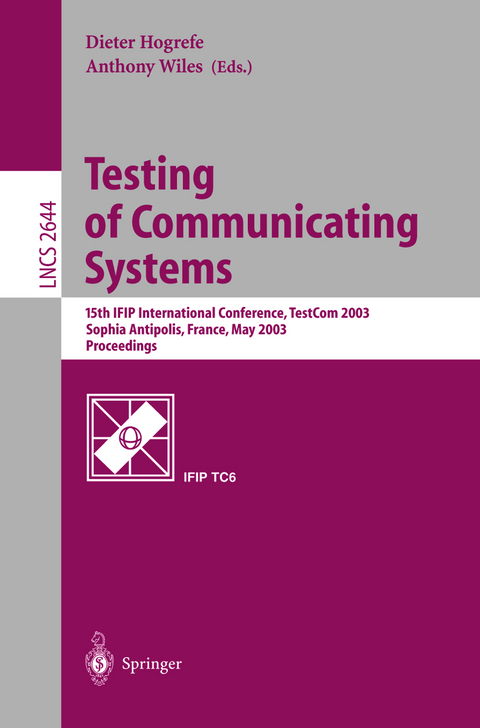 Testing of Communicating Systems - 