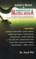 Scholar's Manual of Homoeopathic Materia Medica - Dr Azad Rai