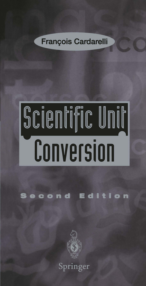 Scientific Unit Conversion - Francois Cardarelli
