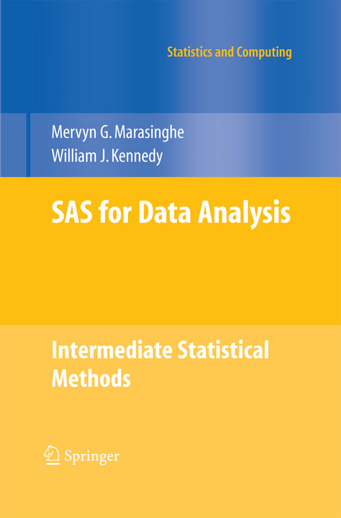 SAS for Data Analysis - Mervyn G. Marasinghe, William J. Kennedy