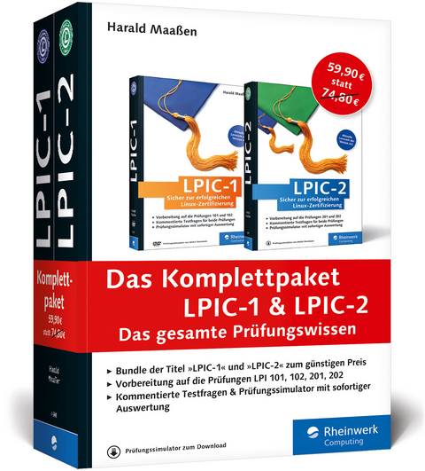 Das Komplettpaket LPIC-1 und LPIC-2 - Harald Maaßen
