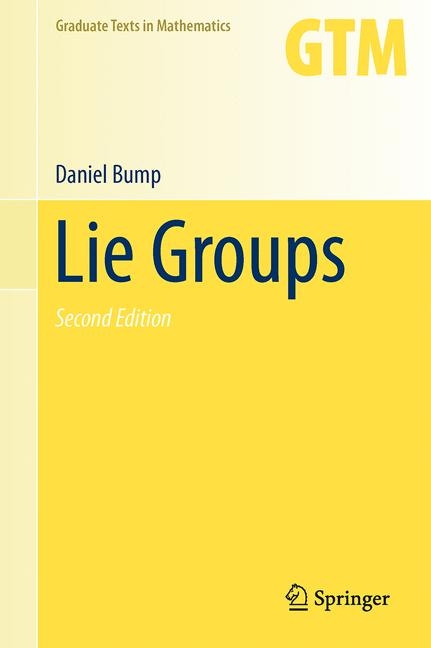 Lie Groups - Daniel Bump