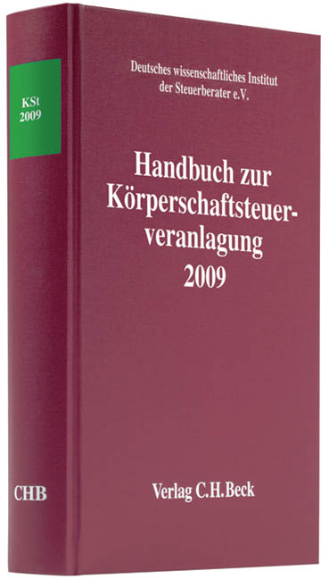 Handbuch zur Körperschaftsteuerveranlagung 2009 - 
