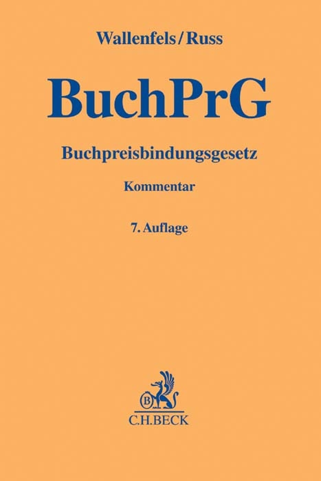 Buchpreisbindungsgesetz - Dieter Wallenfels, Christian Russ