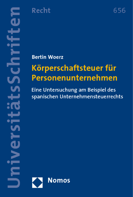 Körperschaftsteuer für Personenunternehmen - Bertin Woerz