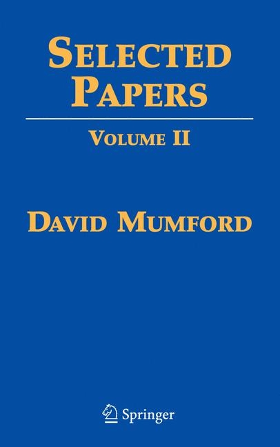 Selected Papers II - David Mumford