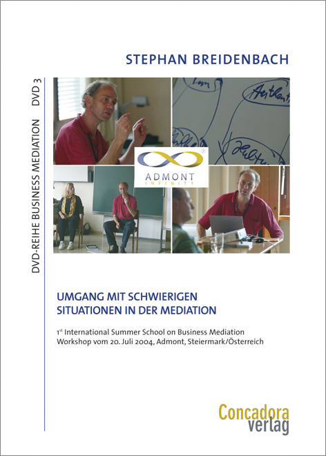 Umgang mit schwierigen Situationen in der Mediation - Stephan Breidenbach