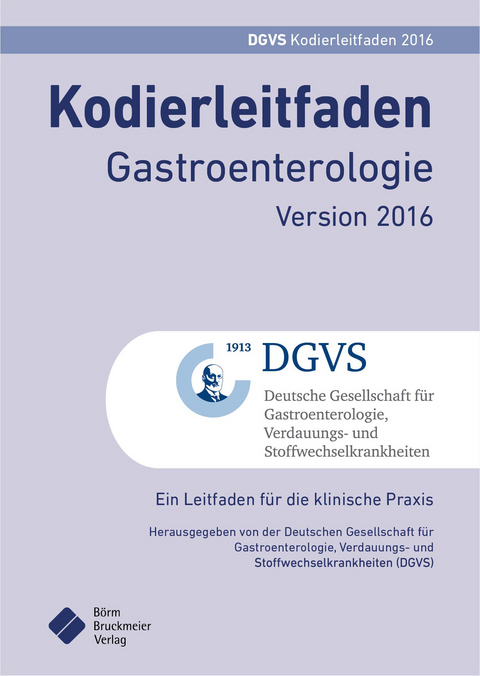 Kodierleitfaden Gastroenterologie Version 2016