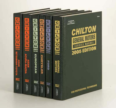 Chilton 2005 Service Manuals Set (6 Manuals) -  Delmar Publishers, (Chilton) Chilton,  Chilton
