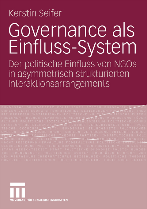 Governance als Einfluss-System - Kerstin Seifer