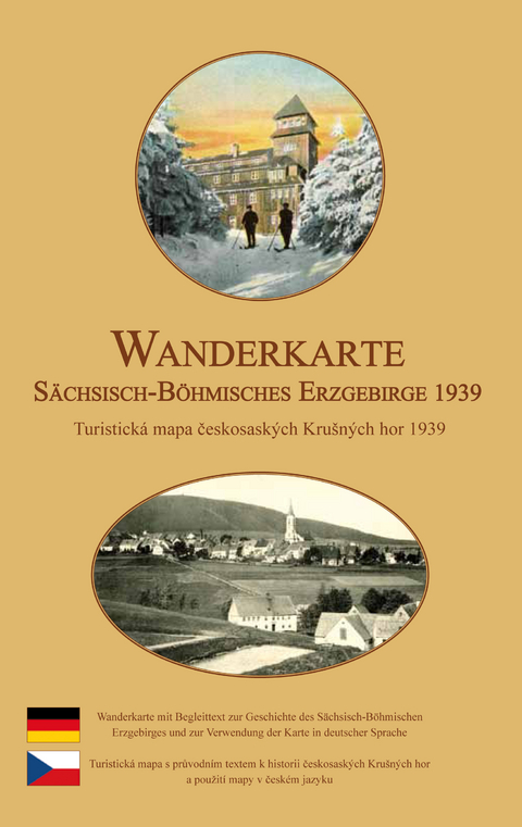 Wanderkarte vom Sächsisch-Böhmischen Erzgebirge 1939 - Michael Schmidt