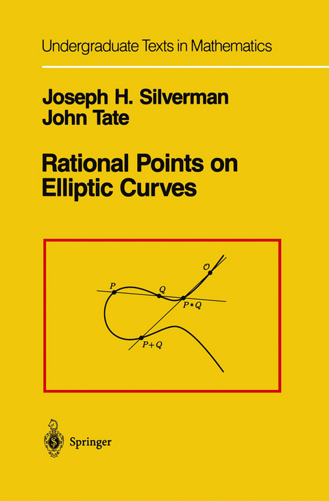 Rational Points on Elliptic Curves - Joseph H. Silverman, John Tate