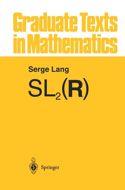 SL2(R) - S. Lang