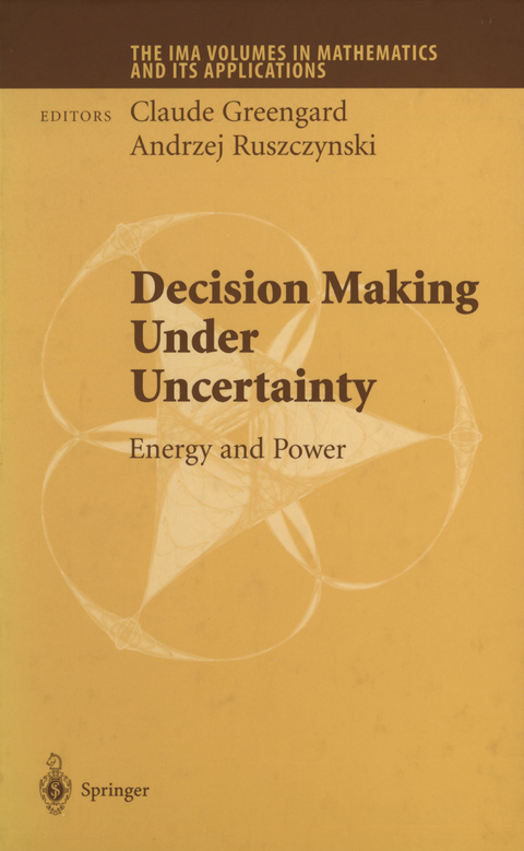 Decision Making Under Uncertainty - 