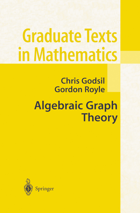 Algebraic Graph Theory - Chris Godsil, Gordon F. Royle