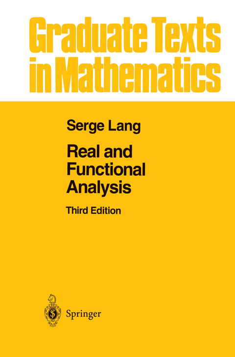 Real and Functional Analysis - Serge Lang