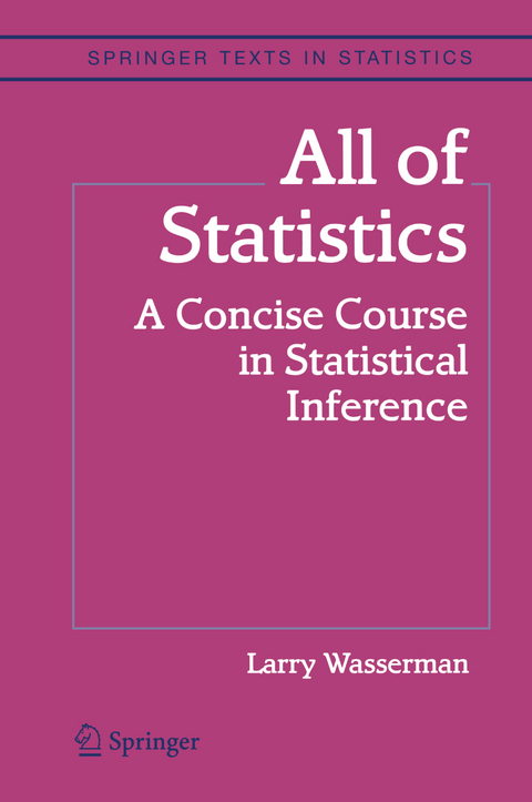 All of Statistics - Larry Wasserman
