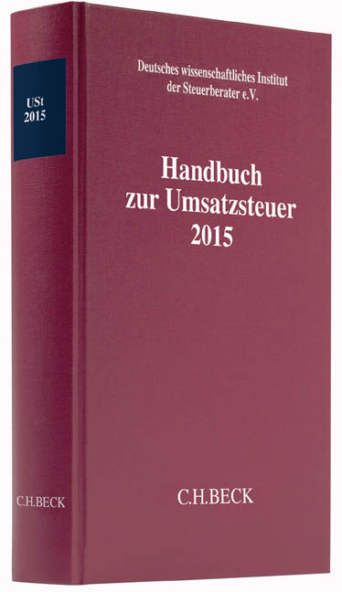 Handbuch zur Umsatzsteuer 2015 - 