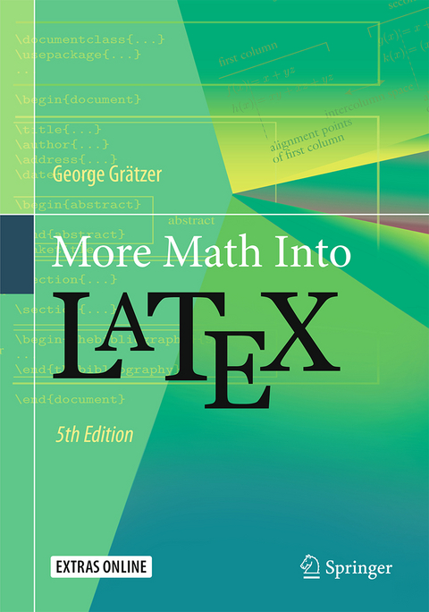 More Math Into LaTeX - George Grätzer