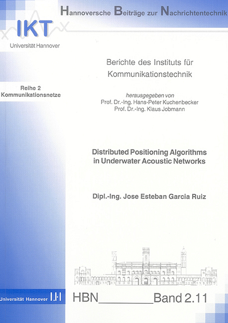 Distributed Positioning Algorithms in Underwater Acoustic Networks - Jose E Garcia Ruiz