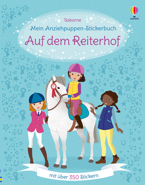 Mein Anziehpuppen-Stickerbuch: Auf dem Reiterhof - Lucy Bowman