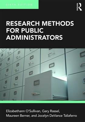 REVEL for Research Methods for Public Administrators -- Instant Acces - Elizabethann O'Sullivan, Gary R. Rassel, Maureen Berner, Jocelyn Taliferro