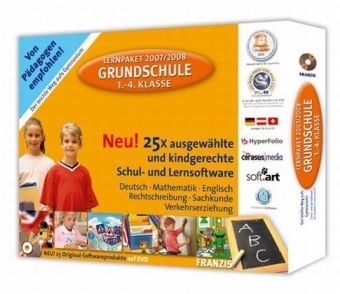 Lernpaket Grundschule 2007/2008, 1 DVD-ROM