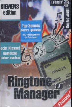 RingtoneManager 2.0, Siemens Edition, 1 CD-ROM