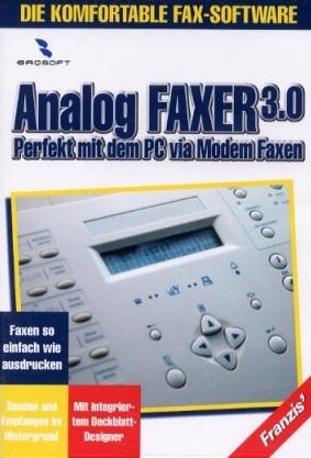 Analog Faxer 3.0, 1 CD-ROM