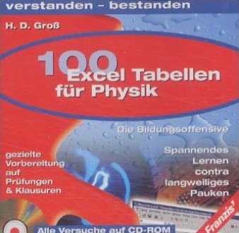 Excel Tabellen Physik, 1 CD-ROM in Jewelcase - 