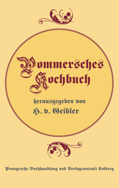 Pommersches Kochbuch - 