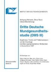 Dritte Deutsche Mundgesundheitsstudie - DMS III - Wolfgang Micheelis, Elmar Reich