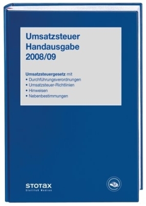 Umsatzsteuer Handausgabe 2008/09 -  Langer,  Vellen