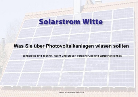 Was Sie über Photovoltaik-Anlagen wissen sollten 2009