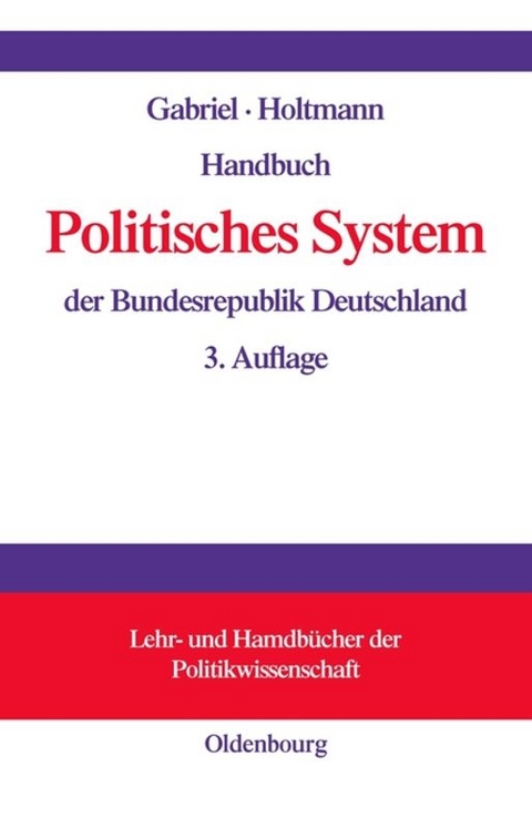 Handbuch Politisches System der Bundesrepublik Deutschland - 