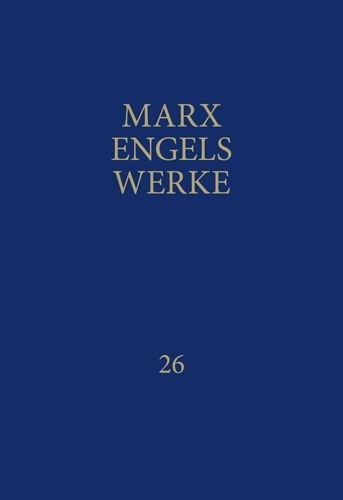MEW / Marx-Engels-Werke Band 26.1 - Karl Marx, Friedrich Engels